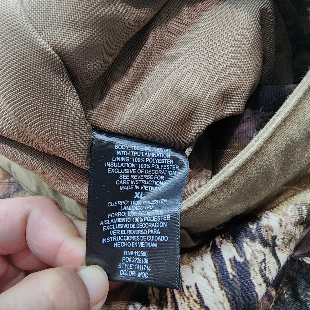 Rustic Ridge Kids XL Camo Hunting Pants Waterproof Insulated Mossy Oak 1411714 - Picture 9 of 11
